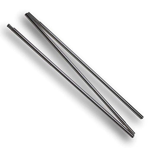 Six Moon Designs 49", 3 - Section Aluminum Tent Poles - Ultra-Light 3.2 OZ/90 G - Perfectly Matched to Fit Our Lunar Solo,...