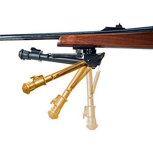 UTG Tactical OP Bipod, QD Lever Mount, Height 5.9"-7.3",Black