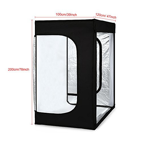 Professional Photo Light Box Photography Studio Dimmable LED Large Shooting Tent Cube 47x39x78inch Video Continuous Lighti...