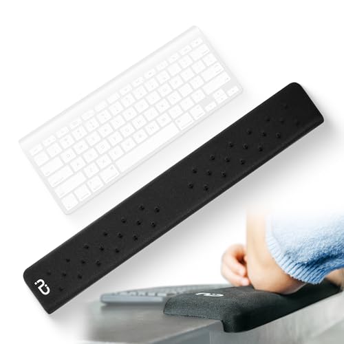 EdgeRest PostureUp L-Shaped Desk Long Wrist Rest Elbow, Forearm & Wrist Comfort Support for Table or Desk Edge, Non-Slip, ...