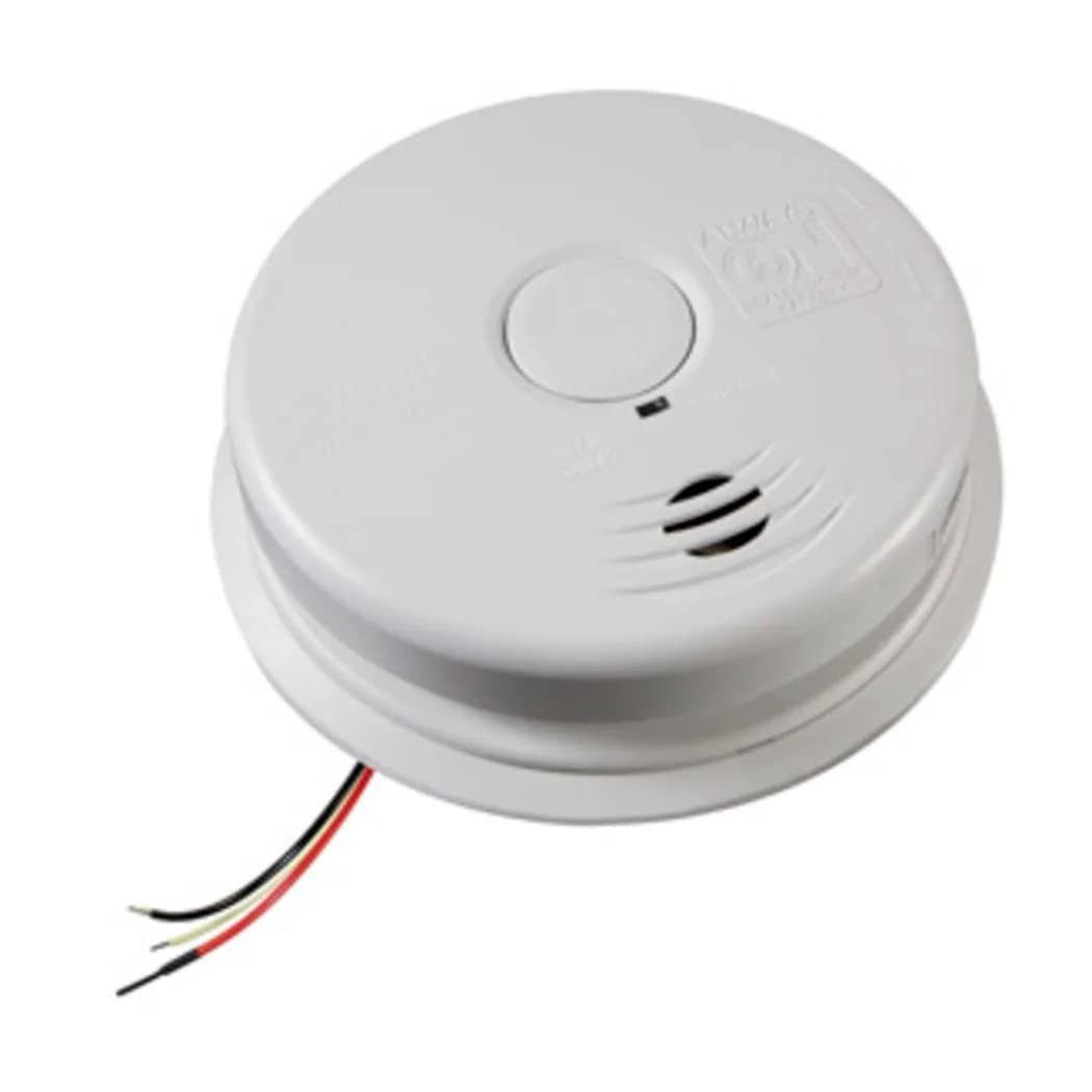 Kidde Hardwired Smoke & Carbon Monoxide Detector, 10-Year Battery Backup, Voice Alerts