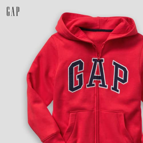 GAP boys Logo Hoodie Hooded Full Zip Sweatshirt