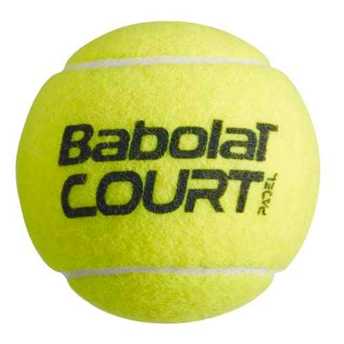 Babolat Court Padel Balls, Yellow (3 Ball Can)
