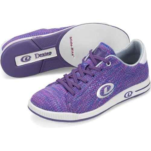 Dexter Harper Knit PRP Multi Ladies Size 7, Purple