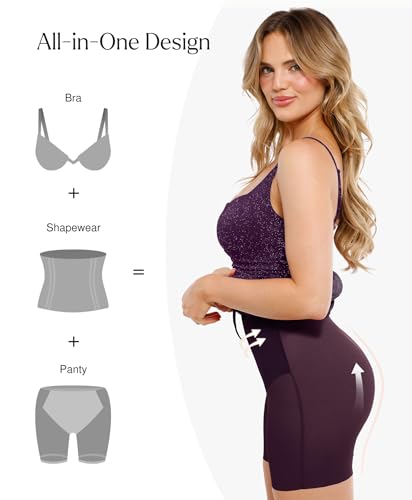 Popilush Shapewear Midi Dress Women's Sparkly Formal Wedding Guest Cocktail Dresses Fall Square Neck Ruched Dress Side Slit