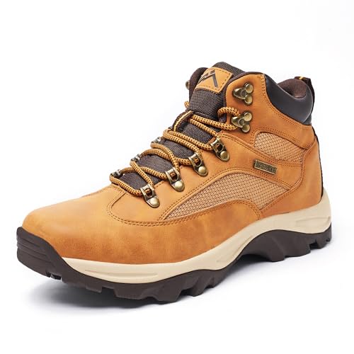 CC-Los Men's Hiking Boots Waterproof Casual Chukka Boots for Men