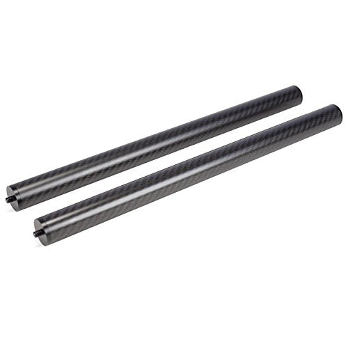 EVO Gimbals 25mm 3K Matte Carbon Fiber Extension Pole Set for Small Cameras, Stabilizers and Handheld Gimbals 0.25 in Male...