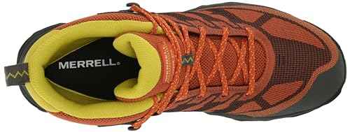 Merrell Men's SPEED ECO MID WATERPROOF Hiking Boot, Clay, 7