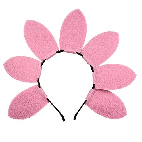 appuivbt Floral Petals Headband Flowers Hair Hoop Hairband Summer Headwear Party Costume Headpiece