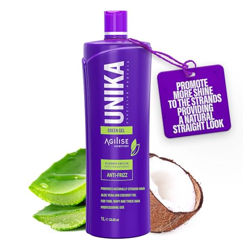 Agilise Unika Brazilian Keratin Hair Treatment ? Smoothing and Straightening ? Keratin hair treatment straightening | keratina sin formol para alisar el pelo | Queratina para alisar el cabello