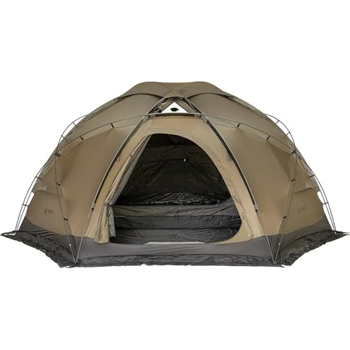 Camping Hot Tent Dome Tent Freestanding Wood Stove Tent, POMOLY Dome X6 4 Season Tent for 2-4 Person Backpacking, Hiking, ...