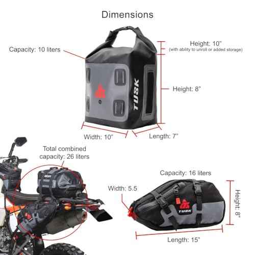 TUSK Traverse Pannier Bags