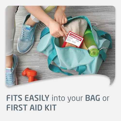 Leukoplast elastic - First Aid Dressings - Stretchable and Conformable - Ideal for Fingers, Elbows, Knees and Wrists - 1 in x 3 in - Box of 300
