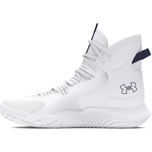 Under Armour Women's Flow Highlight Ace, (102) White/Midnight Navy/Mod Gray, 11, US