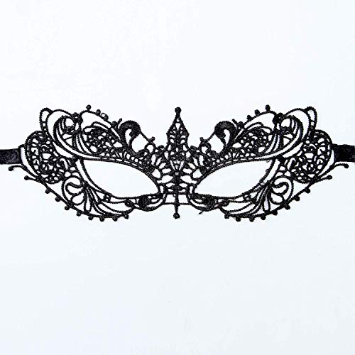 20 Pieces Lace Mask Masquerade Venetian Eyemask Halloween Sexy Woman Lace Mask for Halloween Masquerade Carnival Party Cos...