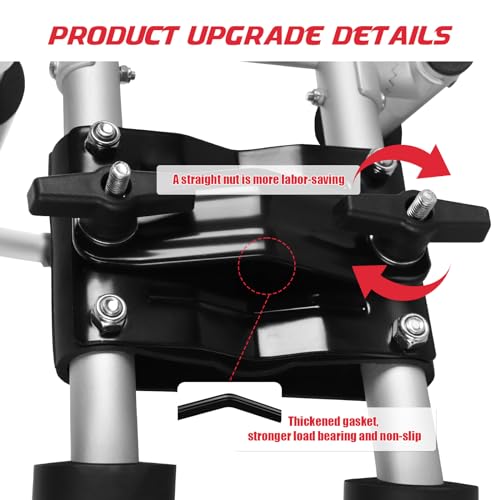 FORWODE Premium Kayak Roof Rack, 2 Pair J-Bar Roof Rack, Folding Adjustable Rack, Heavy Duty Kayak Roof Carrier 2 Kayak, C...