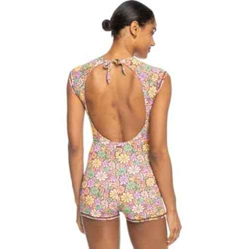 Roxy Womens Summer Romper ? UPF 50+, Quick-Dry, Stretch Fabric, Casual Beachwear, Swimsuit Cover Up