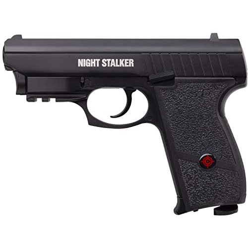 Crosman PFM520 Night Stalker CO2-Powered Air Pistol With Red Laser Sight (Class II <1 mW)