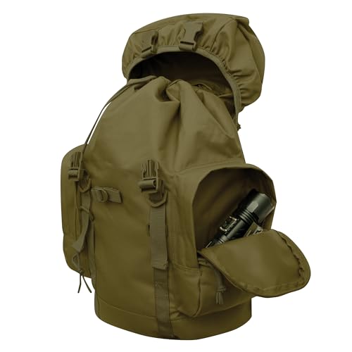 Rothco 25L Tactical Backpack – Rugged Hiking Camping Gear Travel Rucksack Bag Pack