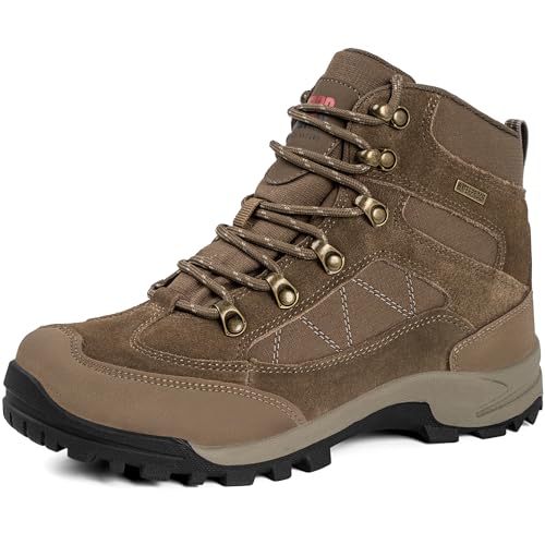 R CORD Hiking Boots Women Waterproof Ankle Support Womens Hiking Boots Backpacking Boots Breathable Non-slip Durable Boots...