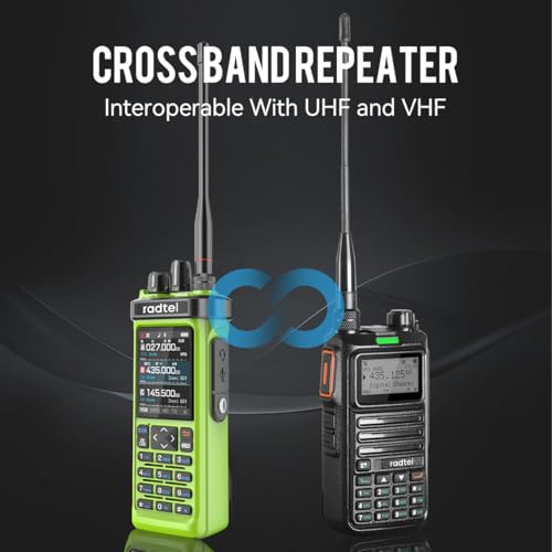 Radtel RT-950 PRO Ham Radio TX GPS/APRS, 10W Walkie Talkie Long Range Handheld Two Way Radio, AM/FM/CB/SW/MW/LW RX, Blueto...