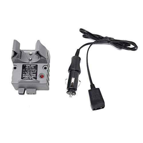 STREAMLIGHT Stinger Smart Charger Holder with 12V DC Car Charge Cord - Intended for Use with Stinger Series Flashlights