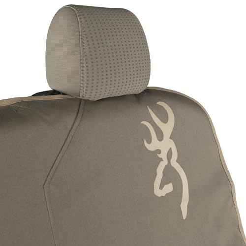 Browning Bench Seat Cover Throw, Quick Use Bench Seat Protection, Elk