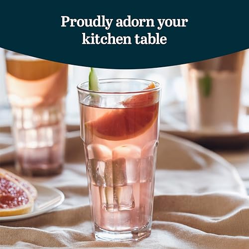 Libbey Gibraltar Tumbler Glasses, Set of 12