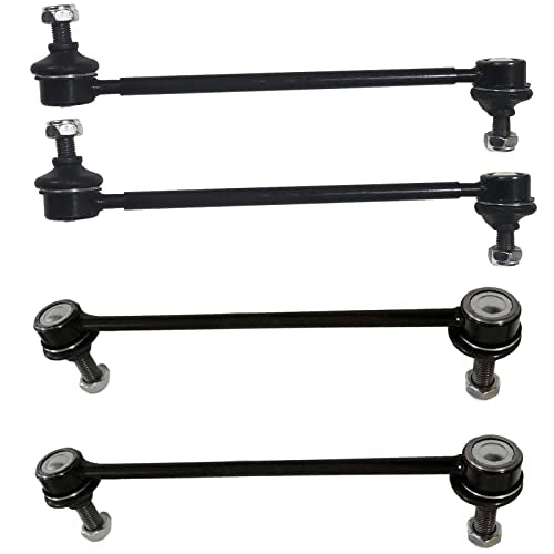 HHCM 4pc Front Rear Sway Bar Link Kit K750123 K90345 for Toyota Avalon 2013-2018, Camry 2007-2017, Front Rear Stabilizer B...