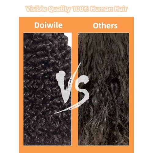 Shaggy Haircuts Curly Human Hair Wig with Bangs 4x4 HD Lace Closure Wig with Bangs Human Hair Wear and Go Glueless Wigs for Black Women 20inch