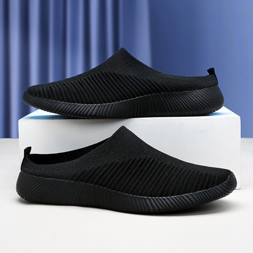 Unisex Mules for Men Women Casual Slippers House Shoes Comfort Slip-On Walking Indoor Outdoor Sneakers