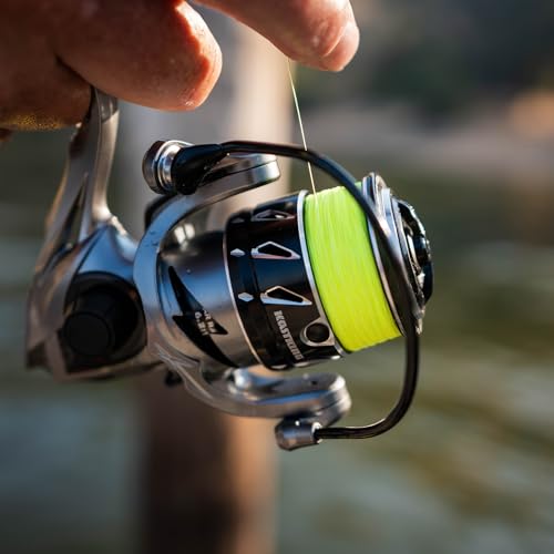 KastKing Skeet Reese Icon Spinning Reel, Carbon Rotor with Aluminum Body Fishing Reel, 6.2:1 Gear Ratio, 10 + 1 Stainless Steel Ball Bearings,17.6 Lbs Max Drag, TPE Handle Knobs