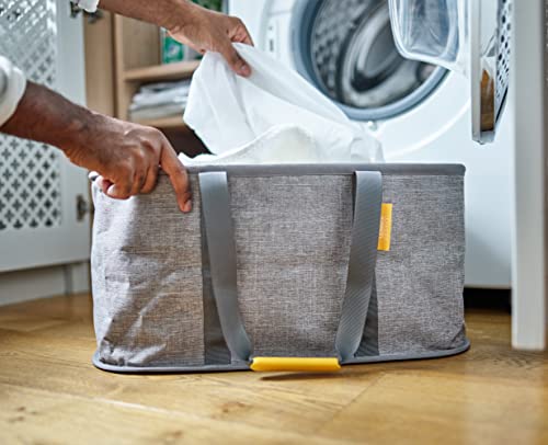 Joseph Joseph Hold-All - Collapsible Folding 35L/9.2 Gallon Washing Laundry Basket Bag, Durable Fabric, Moisture Resistan...
