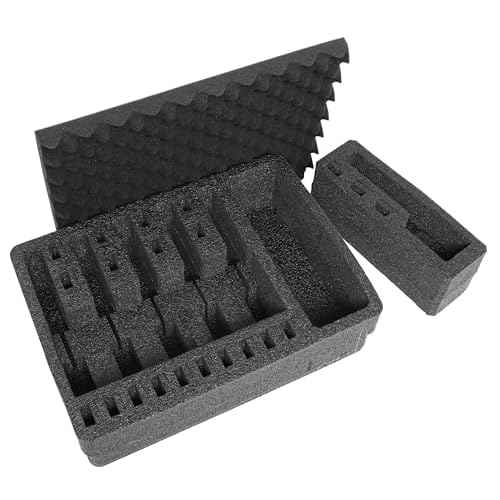 Case Club Foam Only to Fit Apache 4800 (Harbor Freight) - 6 Pistol Foam Set (6 Pistol)