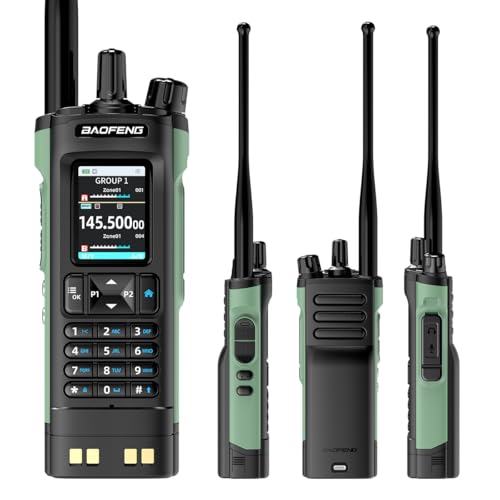 BAOFENG DM-32UV DMR Radio Handheld Walkie Talkie 10W GPS APRS Dual Band Wireless Copy Frequency Type-C Programming Ham Rad...