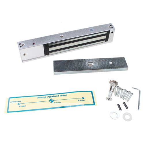 Agptek Rfid Door Access Control System Kit, Home Security System With 280Kg 620Lb Electric Magnetic Lock 110-240V Ac To 12V Dc 3