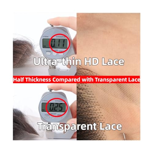 Savasana 5x5 HD Lace Closure Human Hair Straight Pre Plucked with Baby Hair HD Closure for Black Women Skin Like Brazilian Virgin Natural Black 20 Inch