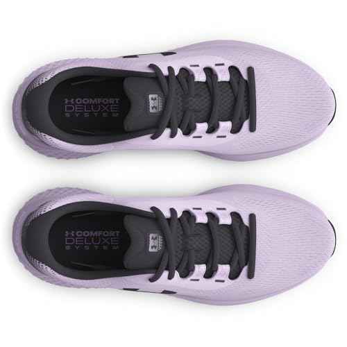 Under Armour Women's Charged Rogue 4, (504) Salt Purple/Anthracite/Black, 8, US