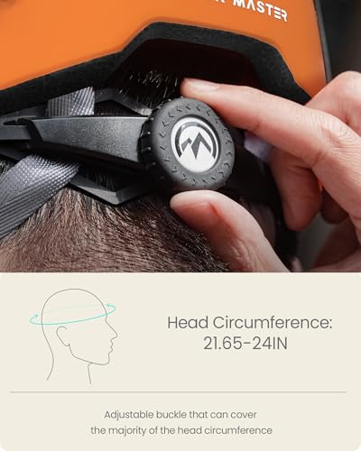 OutdoorMaster Rock Climbing Helmet Adults Mountaineering Helmet Arborist Helmet Hiking Caving Search and Rescue Tree Climb...