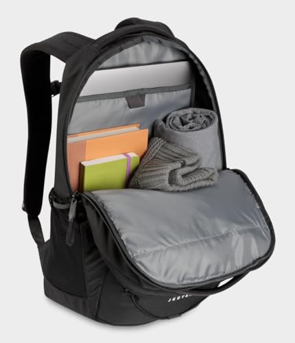 The North Face Jester Everyday Laptop Backpack - Commuter Daypack, Water Repellent, 16" Laptop Sleeve, TNF Black-NPF, One ...