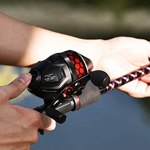 KastKing Brutus Spincast Fishing Reel,Easy to Use Push Button Casting Design,High Speed 4.0:1 Gear Ratio,5 MaxiDur Ball Be...