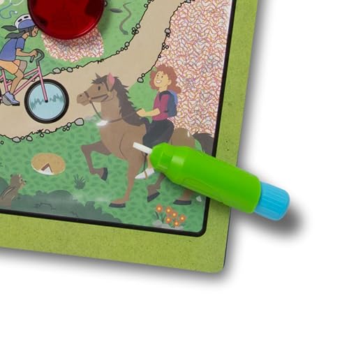 Melissa & Doug Let’s Explore Water Wow! Outdoor Adventure Deluxe Water-Reveal Pad – Reusable On The Go Travel Activity