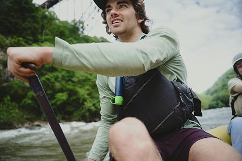 LifeStraw Peak Series – Solo Personal Water Filter for Hiking, Camping, Travel, Survival and Emergency preparedness. Remov...