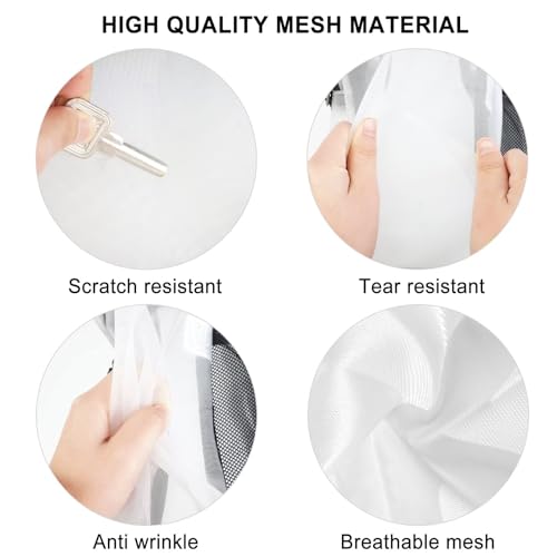TITECOUGO Clear Sling Bag, Switchable Right or Left Strap, Transparent Mesh – Stadium Approved (Check Venue Policy)