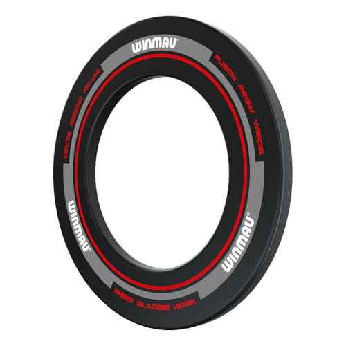 Winmau Dart Board Surround Ring - Advance Black, Red, White and Green Dartboard Surrounds - Backboard Wall Protector