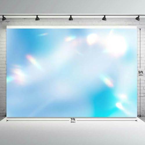 Abstract Bokeh Colorful Glowing Lights Soft Focus Bright Sunlight Backdrop Bitrhday Party Decorations Photography Studio P...