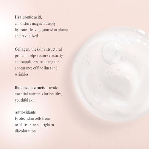 Wilma Schumann Collagen Hydrating Serum, Face Serum, Collagen for Women, 1oz