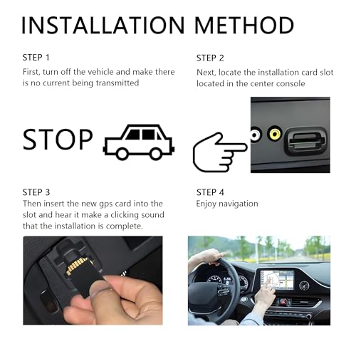 2025 Latest A15 Navigation SD Card OEM#GM5T-19H449-AJ,SD Card Coverage Canada USA for Car GPS Navigation System,Car Access...