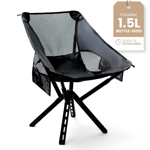 Campster2 Folding Camping Chair – Portable High Chair | 265 Lbs Capacity | Camping Essentials for Beach, Hiking & Car Camp...