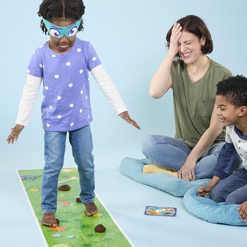 Don't Step in It! Preschool Game I Blindfolded, Poop Party Game | Spinner with 8 Fun Animal Moves | Ages 4+| 1+ Players I Funny Kids Board Games